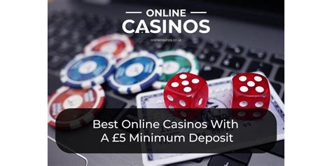 online casino min deposit 5 euro